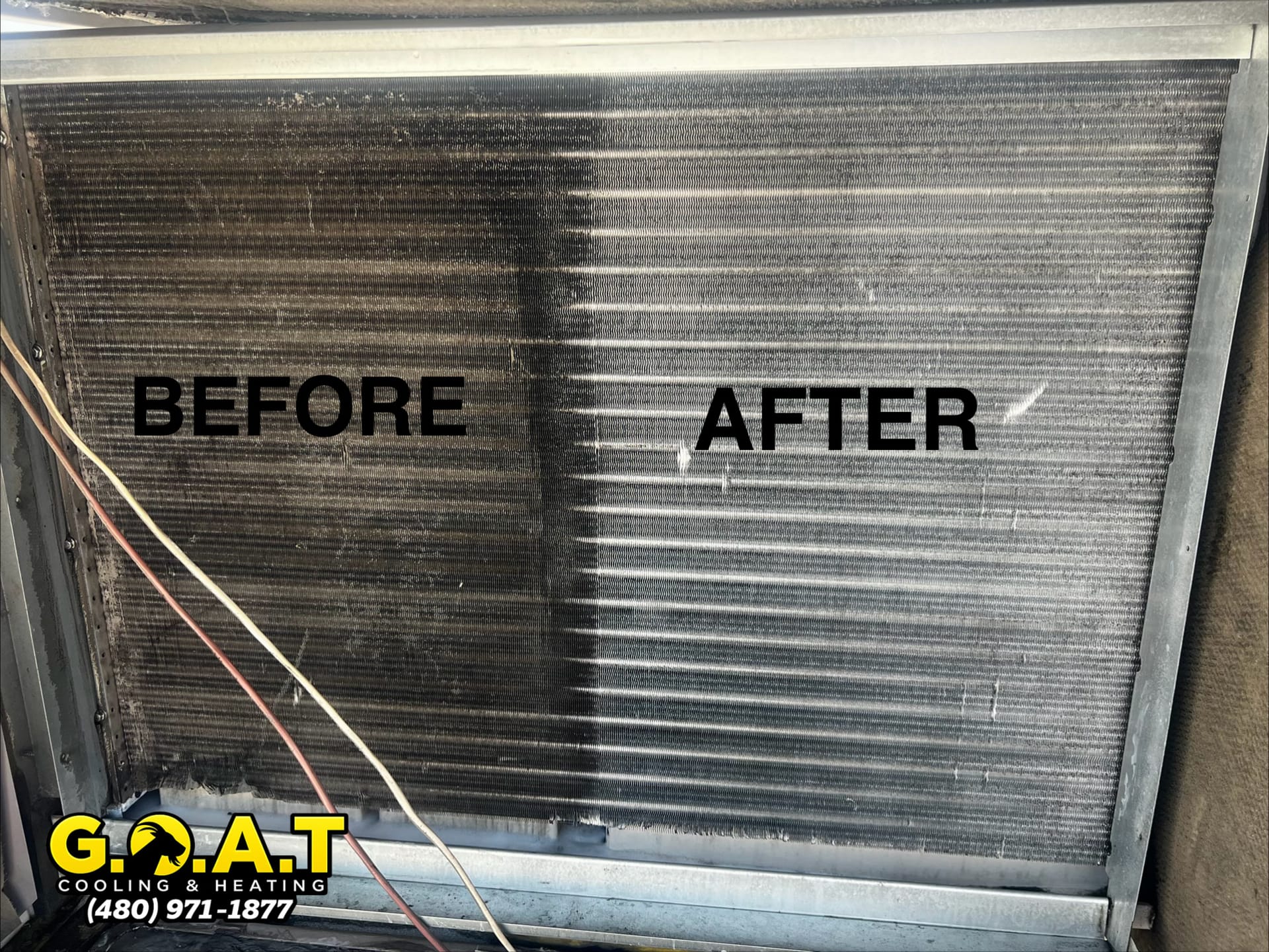 Goat Cooling & Heating service work in the East Valley